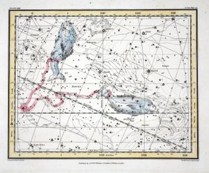 Las constelaciones (Placa XXII) Piscis, de 